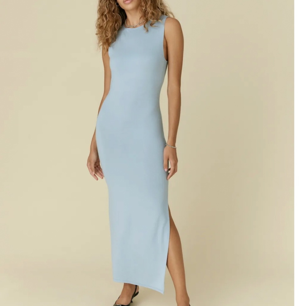 Reformation Nila Dress (NWT) Size M Color Beige